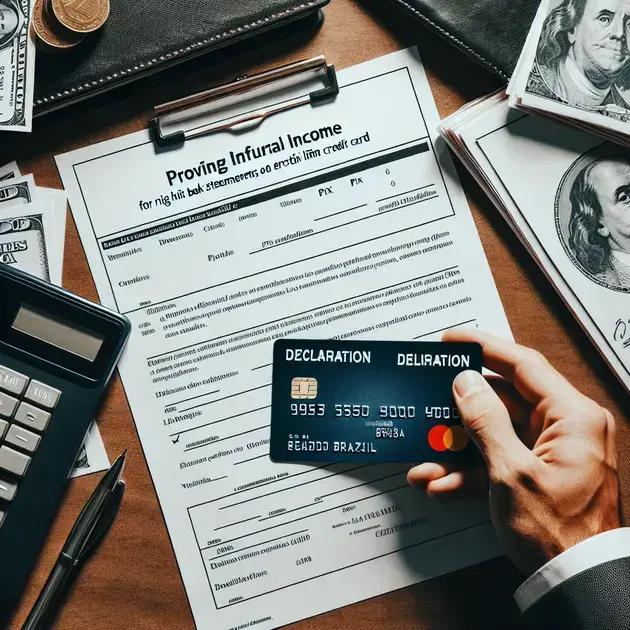 Como comprovar renda informal para cartão com limite alto: métodos práticos e sem gambiarras